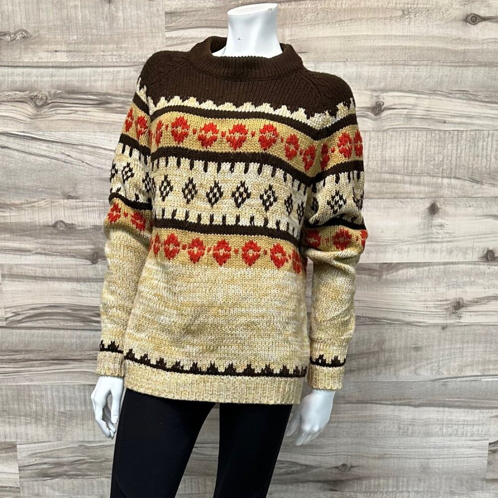 Men's Vintage National Shirt Shop Knit Sweater Size M